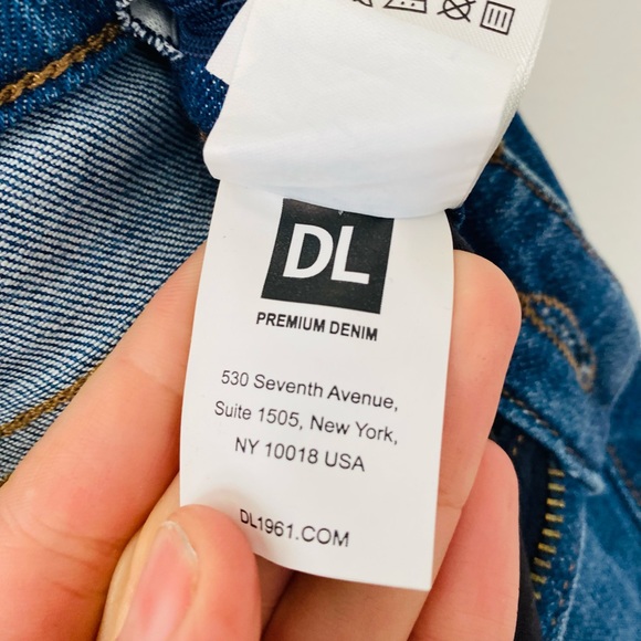 NWT DL 1961 kids stretch denim jeans, Premium Denim, size 4 - Picture 10 of 12